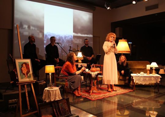 Wieczór z Anną Mazurkiewicz: Słowo i muzyka w harmonii w ChBP [GALERIA ZDJĘĆ]