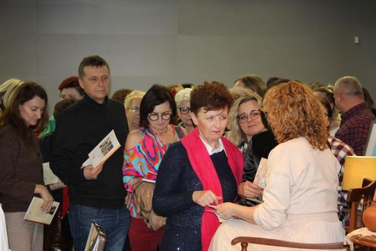 Wieczór z Anną Mazurkiewicz: Słowo i muzyka w harmonii w ChBP [GALERIA ZDJĘĆ]