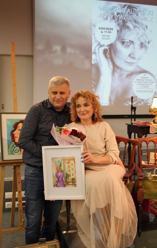 Wieczór z Anną Mazurkiewicz: Słowo i muzyka w harmonii w ChBP [GALERIA ZDJĘĆ]