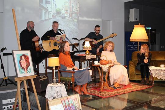 Wieczór z Anną Mazurkiewicz: Słowo i muzyka w harmonii w ChBP [GALERIA ZDJĘĆ]