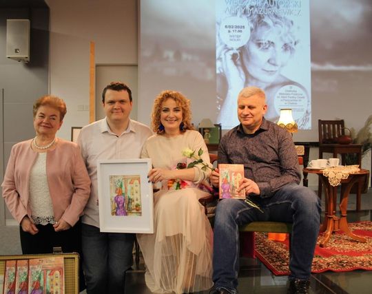 Wieczór z Anną Mazurkiewicz: Słowo i muzyka w harmonii w ChBP [GALERIA ZDJĘĆ]