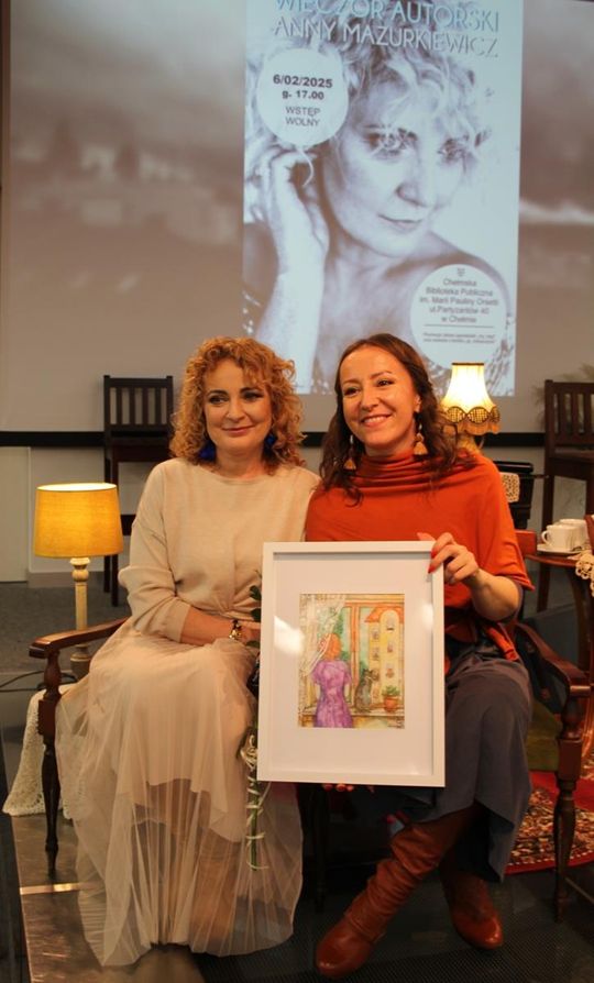 Wieczór z Anną Mazurkiewicz: Słowo i muzyka w harmonii w ChBP [GALERIA ZDJĘĆ]