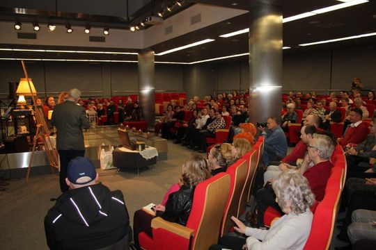 Wieczór z Anną Mazurkiewicz: Słowo i muzyka w harmonii w ChBP [GALERIA ZDJĘĆ]