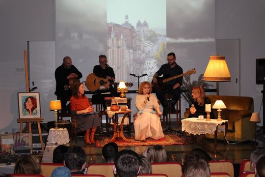 Wieczór z Anną Mazurkiewicz: Słowo i muzyka w harmonii w ChBP [GALERIA ZDJĘĆ]