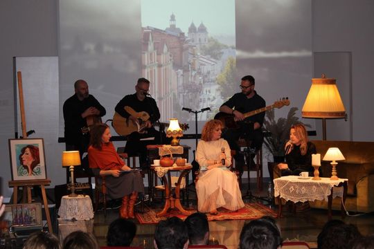 Wieczór z Anną Mazurkiewicz: Słowo i muzyka w harmonii w ChBP [GALERIA ZDJĘĆ]