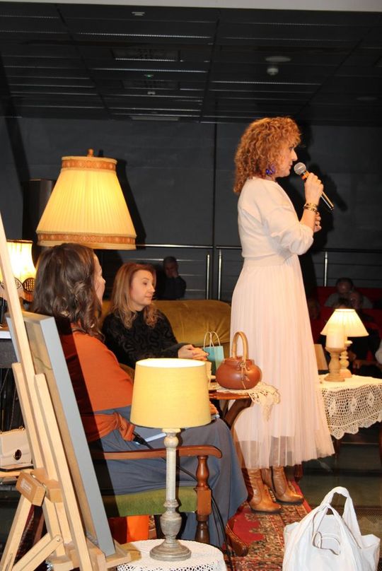 Wieczór z Anną Mazurkiewicz: Słowo i muzyka w harmonii w ChBP [GALERIA ZDJĘĆ]