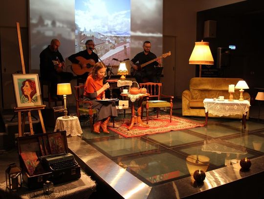 Wieczór z Anną Mazurkiewicz: Słowo i muzyka w harmonii w ChBP [GALERIA ZDJĘĆ]