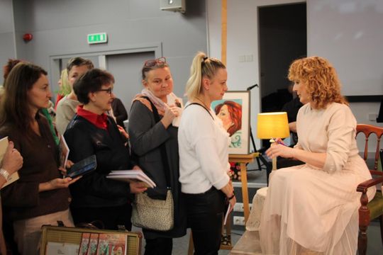 Wieczór z Anną Mazurkiewicz: Słowo i muzyka w harmonii w ChBP [GALERIA ZDJĘĆ]