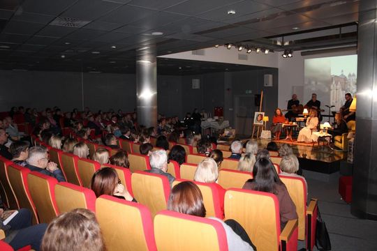 Wieczór z Anną Mazurkiewicz: Słowo i muzyka w harmonii w ChBP [GALERIA ZDJĘĆ]