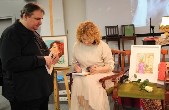 Wieczór z Anną Mazurkiewicz: Słowo i muzyka w harmonii w ChBP [GALERIA ZDJĘĆ]