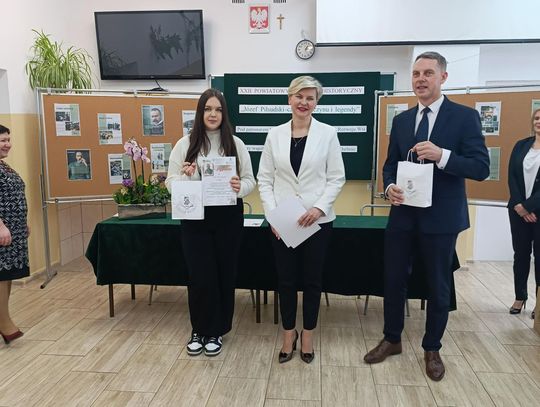 Gm. Chełm. XXII Powiatowy Konkurs Historyczny pn. „Józef Piłsudski - człowiek czynu i legendy” [GALERIA ZDJĘĆ]