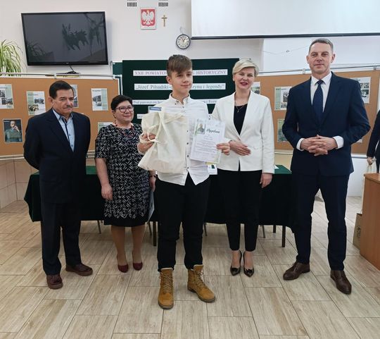 Gm. Chełm. XXII Powiatowy Konkurs Historyczny pn. „Józef Piłsudski - człowiek czynu i legendy” [GALERIA ZDJĘĆ]