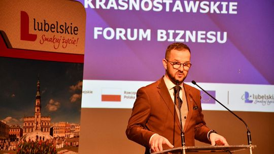 Krasnostawskie Forum Biznesu 2025. Liderzy wymienili się doświadczeniami [GALERIA ZDJĘĆ]