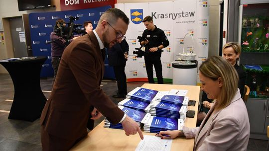 Krasnostawskie Forum Biznesu 2025. Liderzy wymienili się doświadczeniami [GALERIA ZDJĘĆ]