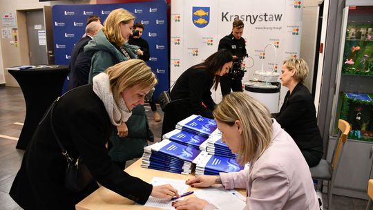 Krasnostawskie Forum Biznesu 2025. Liderzy wymienili się doświadczeniami [GALERIA ZDJĘĆ]