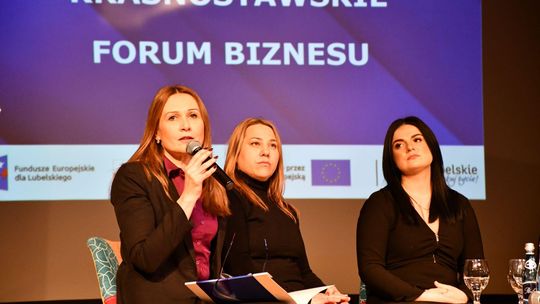 Krasnostawskie Forum Biznesu 2025. Liderzy wymienili się doświadczeniami [GALERIA ZDJĘĆ]