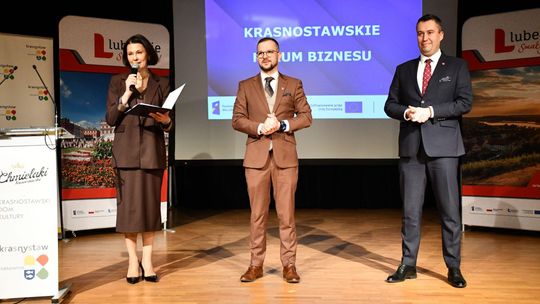 Krasnostawskie Forum Biznesu 2025. Liderzy wymienili się doświadczeniami [GALERIA ZDJĘĆ]