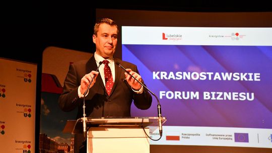 Krasnostawskie Forum Biznesu 2025. Liderzy wymienili się doświadczeniami [GALERIA ZDJĘĆ]