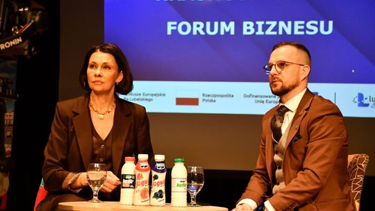 Krasnostawskie Forum Biznesu 2025. Liderzy wymienili się doświadczeniami [GALERIA ZDJĘĆ]