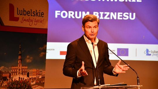 Krasnostawskie Forum Biznesu 2025. Liderzy wymienili się doświadczeniami [GALERIA ZDJĘĆ]