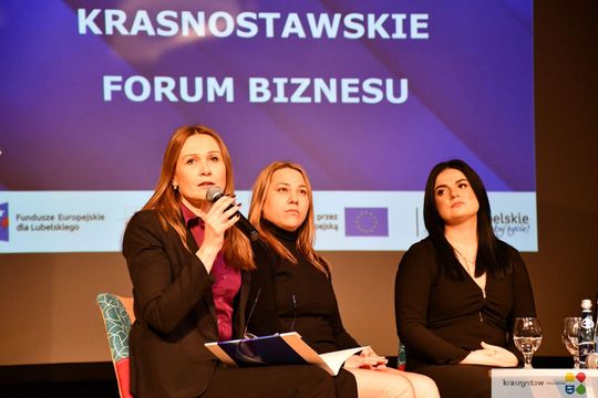 Krasnostawskie Forum Biznesu 2025. Liderzy wymienili się doświadczeniami [GALERIA ZDJĘĆ]