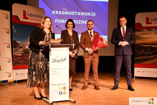 Krasnostawskie Forum Biznesu 2025. Liderzy wymienili się doświadczeniami [GALERIA ZDJĘĆ]