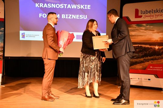 Krasnostawskie Forum Biznesu 2025. Liderzy wymienili się doświadczeniami [GALERIA ZDJĘĆ]