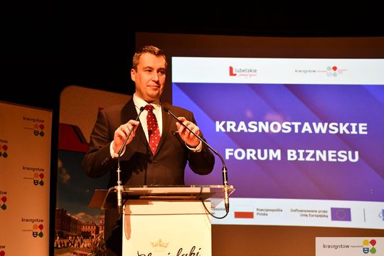 Krasnostawskie Forum Biznesu 2025. Liderzy wymienili się doświadczeniami [GALERIA ZDJĘĆ]