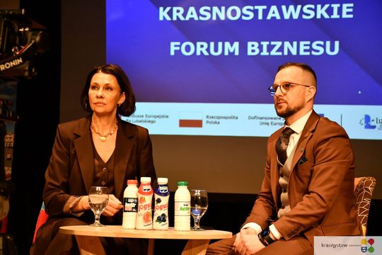 Krasnostawskie Forum Biznesu 2025. Liderzy wymienili się doświadczeniami [GALERIA ZDJĘĆ]
