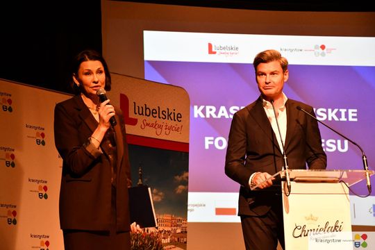 Krasnostawskie Forum Biznesu 2025. Liderzy wymienili się doświadczeniami [GALERIA ZDJĘĆ]