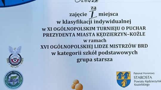 Gm. Krasnystaw. "Trójka" na podium Ogólnopolskiej Ligi Mistrzów Bezpieczeństwa Ruchu Drogowego