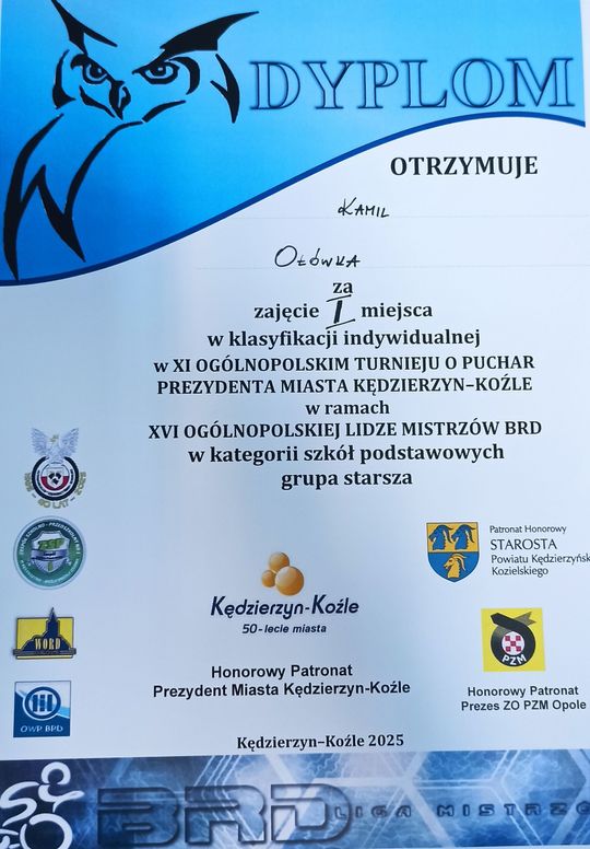 Gm. Krasnystaw. "Trójka" na podium Ogólnopolskiej Ligi Mistrzów Bezpieczeństwa Ruchu Drogowego Gm. Krasnystaw. "Trójka" na podium Ogólnopolskiej Ligi Mistrzów Bezpieczeństwa Ruchu Drogowego