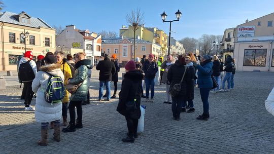 Chełm. Protest przeciw zmianom w chełmskiej oświacie [GALERIA ZDJĘĆ]