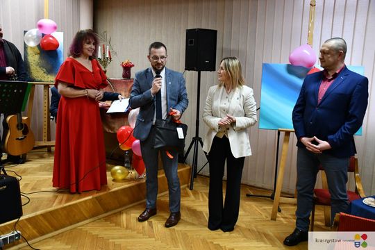 Walentynki w Miejskiej Bibliotece Publicznej w Krasnymstawie [GALERIA ZDJĘĆ]