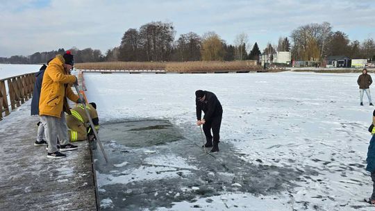 Okuninka. Włodawskim morsom też zawsze gorąco [GALERIA ZDJĘĆ]