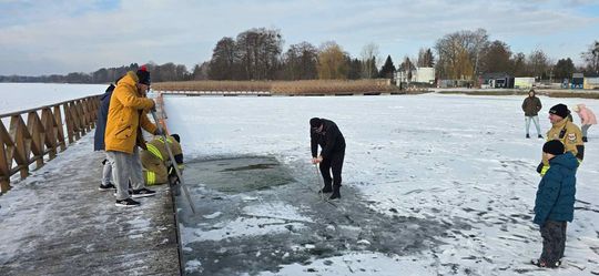 Okuninka. Włodawskim morsom też zawsze gorąco [GALERIA ZDJĘĆ]