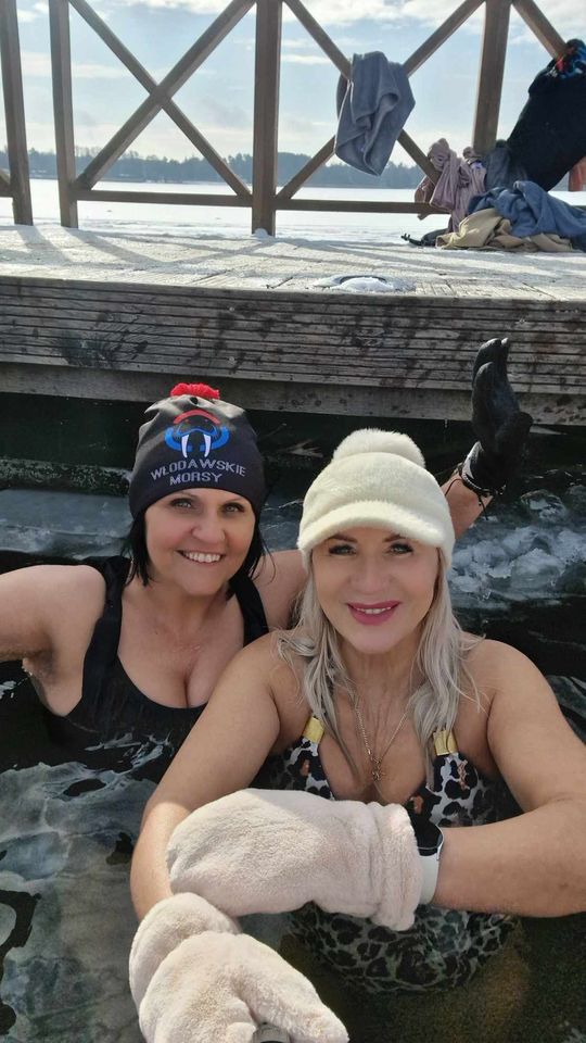 Okuninka. Włodawskim morsom też zawsze gorąco [GALERIA ZDJĘĆ]