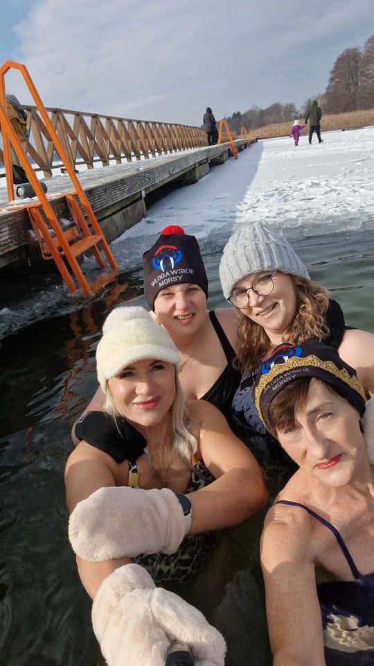 Okuninka. Włodawskim morsom też zawsze gorąco [GALERIA ZDJĘĆ]