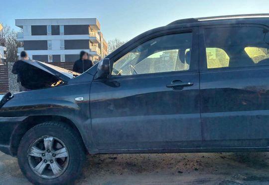 Chełm. Zderzenie aut na ul. Hrubieszowskiej [ZDJĘCIA]