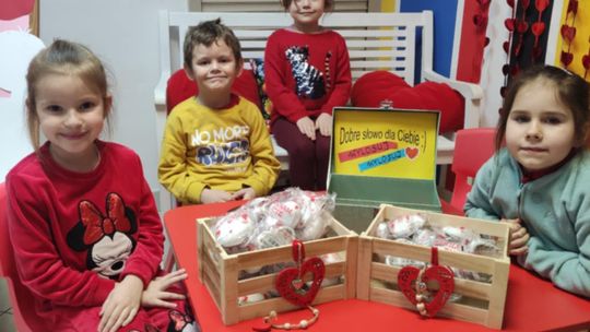 Chełm. Walentynkowy dar serca dla Szymonka od przedszkolaków [GALERIA ZDJĘĆ]