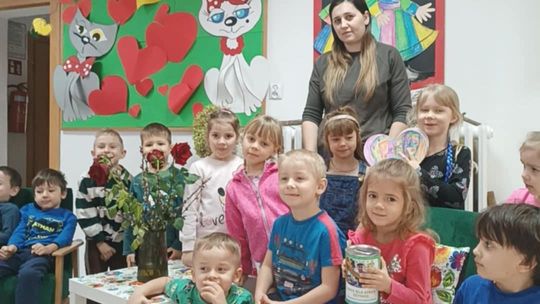 Chełm. Walentynkowy dar serca dla Szymonka od przedszkolaków [GALERIA ZDJĘĆ]