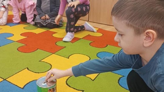 Chełm. Walentynkowy dar serca dla Szymonka od przedszkolaków [GALERIA ZDJĘĆ]