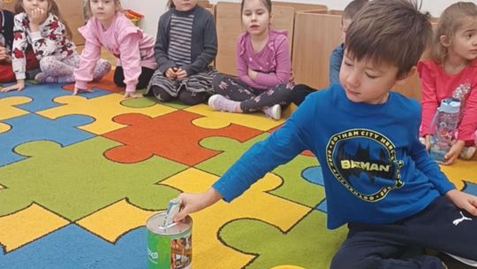 Chełm. Walentynkowy dar serca dla Szymonka od przedszkolaków [GALERIA ZDJĘĆ]