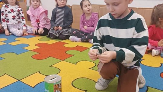 Chełm. Walentynkowy dar serca dla Szymonka od przedszkolaków [GALERIA ZDJĘĆ]