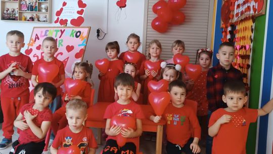 Chełm. Walentynkowy dar serca dla Szymonka od przedszkolaków [GALERIA ZDJĘĆ]