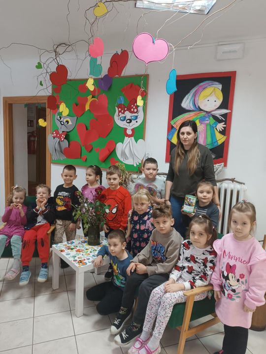 Chełm. Walentynkowy dar serca dla Szymonka od przedszkolaków [GALERIA ZDJĘĆ]