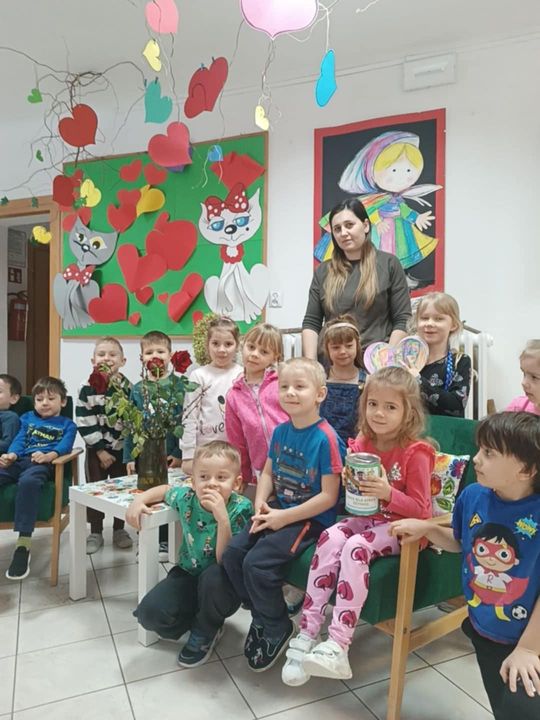 Chełm. Walentynkowy dar serca dla Szymonka od przedszkolaków [GALERIA ZDJĘĆ]