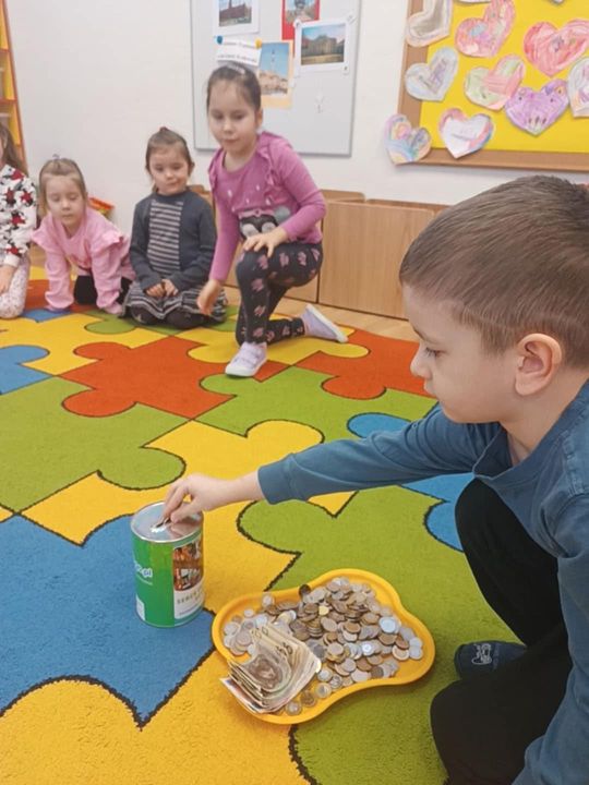 Chełm. Walentynkowy dar serca dla Szymonka od przedszkolaków [GALERIA ZDJĘĆ]