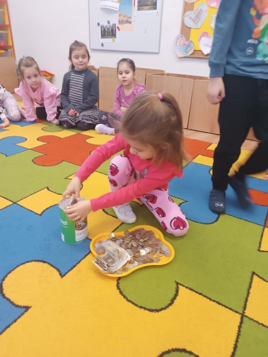 Chełm. Walentynkowy dar serca dla Szymonka od przedszkolaków [GALERIA ZDJĘĆ]