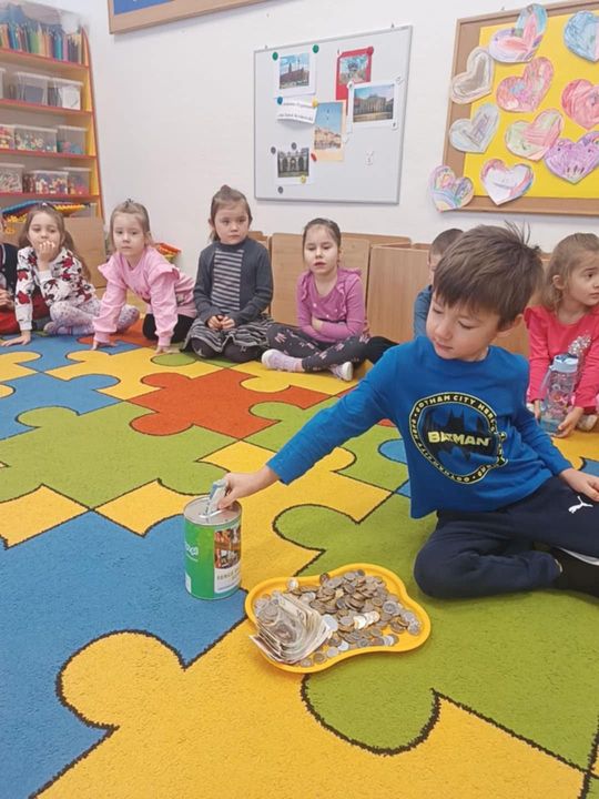 Chełm. Walentynkowy dar serca dla Szymonka od przedszkolaków [GALERIA ZDJĘĆ]